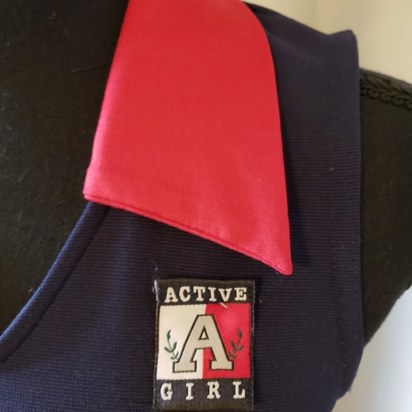 Pretty Girl Cute Red White and Blue Dress - Picture 8 of 8